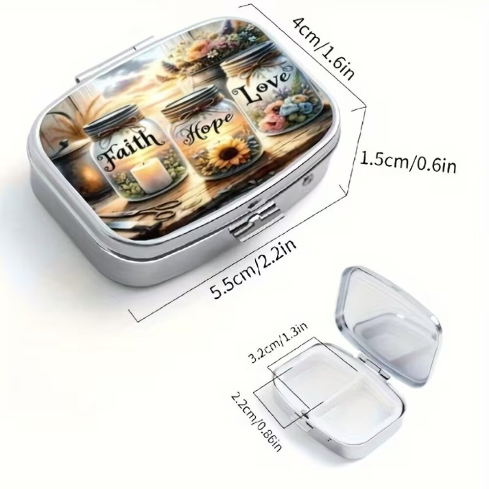 Inspirational Pill Box - Picture 2 of 3